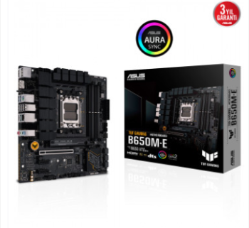 ASUS TUF GAMING B650M-E DDR5 6400+(OC) DP HDMI M.2 AM5