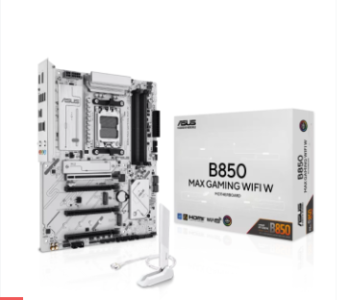 ASUS B850 MAX GAMING WIFI 7 AMD AM5 DDR5 ANAKART BEYAZ