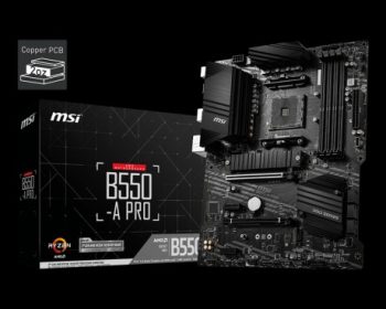 MSI B550-A PRO DDR4 4400(OC)Mhz HDMI / DP ATX AM4