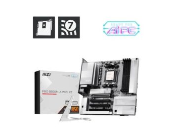 MSI PRO B850M-A WIFI PZ DDR5 ANAKART 8200MHz(OC)