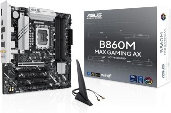 ASUS B860M MAX GAMING AX INTEL SOKET 1851 ANAKART